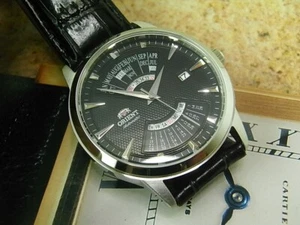 NEW ORIENT FEU0A004BH Multi Year Calendar Automatic MENS WATCH 42MM - Picture 1 of 13