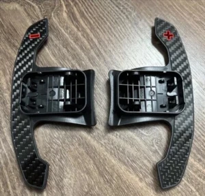 BMW M3 M4 Style Carbon Paddle Shifters F20 F22 F30 M140i M240i M2 M3 G20 G22 G42 - Picture 1 of 2