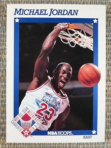 Michael Jordan 1991-92 NBA Hoops #253 All Star Weekend NBA Basketball - Bild 1 von 2