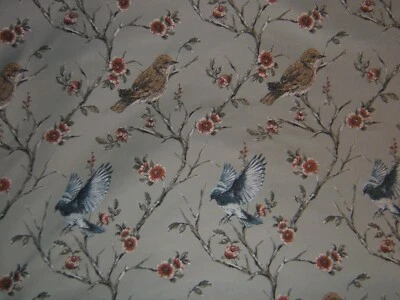 Brunschwig & Fils, Song Birds, Vintage, Embroidered Design, BTY, Color Multi - Image 1 of 4