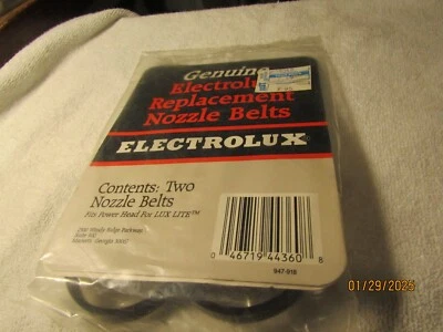 Correas de boquilla de repuesto originales Electrolux para cabezal de alimentación para Lux Lite 2 NUEVO Foto 1 de 2