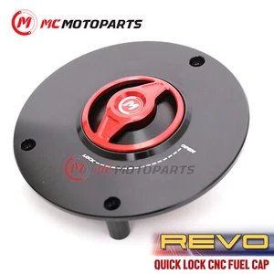 Tapa de combustible de liberación rápida CNC REVO sin llave para Honda CB600F Hornet ST1300A CB1300SF - Imagen 1 de 10