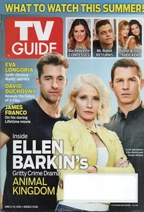 TV GUIDE June 6-19 2016 Scott Speedman Ellen Barkin Shawn Hatosy James Franco - Imagen 1 de 3