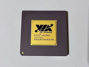 VIA C3-866AMHz Processor (866 MHz, Socket 370) - Picture 1 of 6