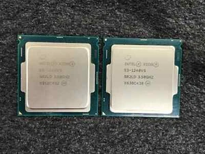 LOT OF 2 Intel Xeon E3-1240 V5 3.50GHz Quad-Core Server CPU Processor SR2LD Test - Picture 1 of 1