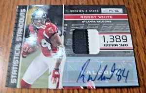 Parche de juego automático Rookies & Stars Roddy White 2011 3/5 NFL Atlanta Falcons - Imagen 1 de 3