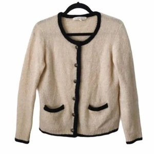 Alexa Chung for Madewell rubinrote Wollmischung Strickjacke 158 $ Medium - Bild 1 von 7