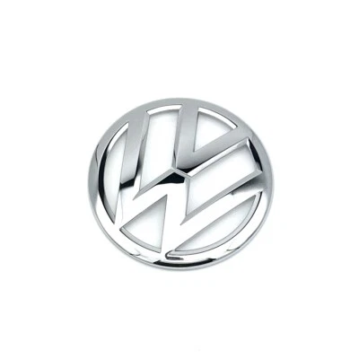 Original VW Golf 7 und Sportsvan VW Zeichen Emblem Logo VORN chrom 5G0853601 2ZZ - Bild 1 von 3