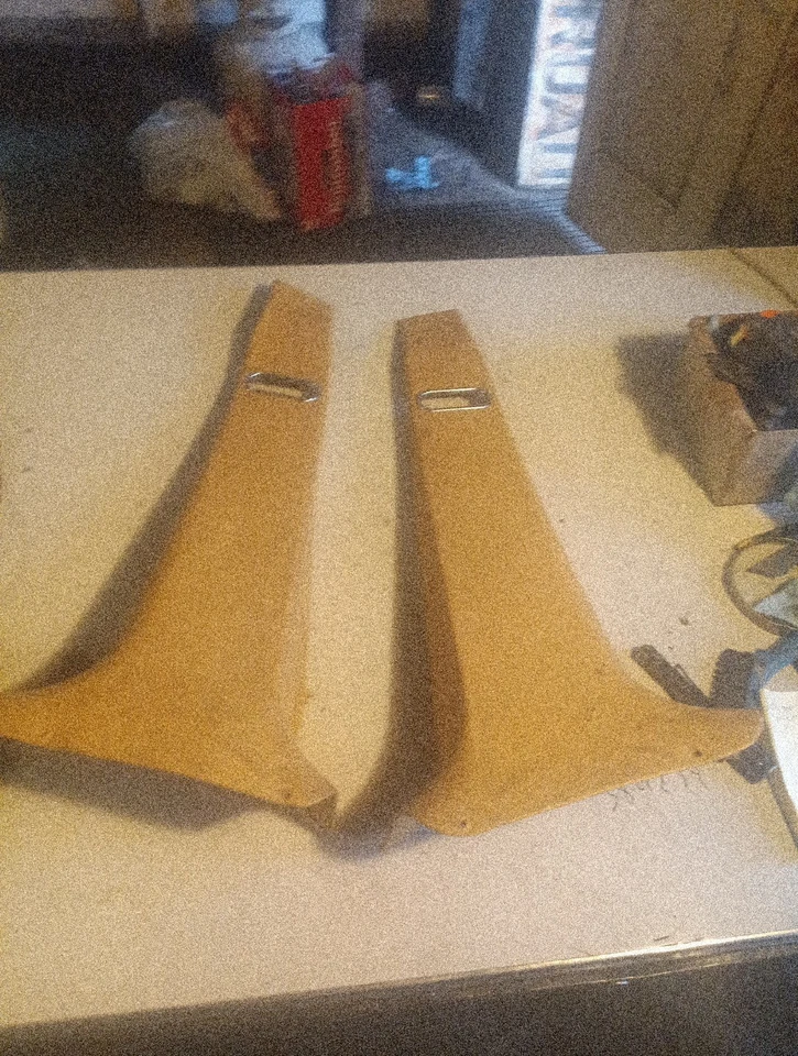 1984-1987 Jaguar XJ6  Lower B Pillar Trim Center Pillar OEM USED LEFT RIGHT 2X - Image 1 of 3