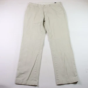 Pantalones Polo Ralph Lauren Para Hombre 36x34 Caqui Calce Recto Chino Tostado Clásico - Imagen 1 de 11