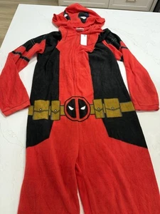 Marvel Comics DeadPool One Piece Men’s Costume PJ's Size XL - Picture 1 of 10