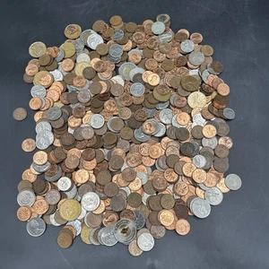 + 5 libras de monedas mixtas de Canadá, 1 y 2 dólares; 25, 10, 5, 1 centavo variedad mixta - Imagen 1 de 11