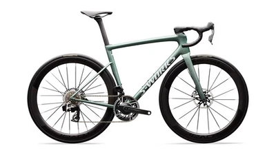 Asfalto Specialized S-Works SL8 SRAM RED AXS, fiordo brillante, talla 56, precio de venta sugerido por el fabricante 13.499 USD Foto 1 de 4