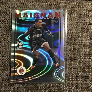 2024-25 Topps Cromo UEFA Clubes Competiciones Raindrop Mike Maignan - Imagen 1 de 2