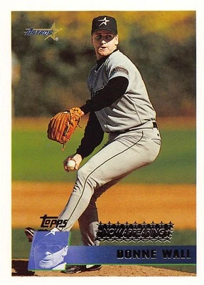 Donne Wall 1996 Topps 341  Houston Astros Rookie - Image 1 of 2