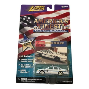 Johnny Lightning America’s Finest Chevy Caprice St. Louis, MO *WHITE LIGHTNING * - Picture 1 of 2