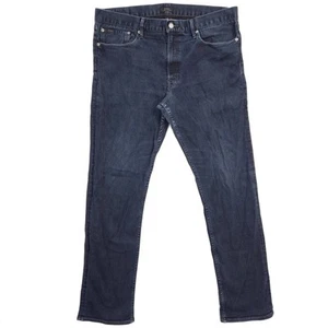 Polo Ralph Lauren The Prospect Jeans Mens 36x32 Dark Wash Stretch Slim Straight - Picture 1 of 9