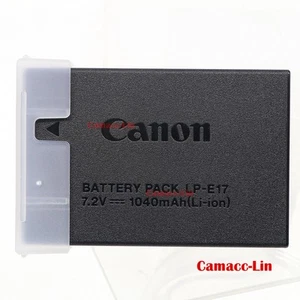 Batterie d'origine Canon LP-E17 pour EOS R50 M3 M5 800D 750D 760D T6i T6s LC-E17E - Photo 1 sur 8