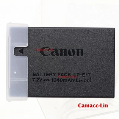 Original Canon LP-E17 Battery for EOS R50 M3 M5 800D 750D 760D T6i T6s LC-E17E - Image 1 of 4
