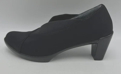 Vestido Naot Heel para mujer 6 Lucente de nailon negro sin cordones elástico 37 Isreal Foto 1 de 4