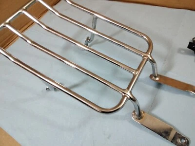 Portaequipajes trasero cromado Kawasaki Vulcan 1500 1987-1999 ¡Bonito! VN1500 88 A8 Foto 1 de 4