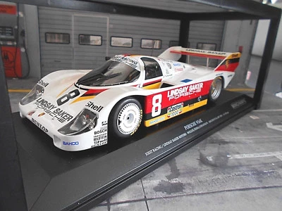 PORSCHE 956 K Gr.C Lindsay Saker Motors Joest #8 Wollek Joha SP Minichamps 1:18  - Bild 1 von 4