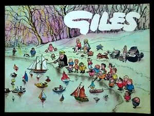 SIGNED; GILES ANNUAL 19/19th Series (1964-1965) Political & Satirical Cartoons - Foto 1 di 11