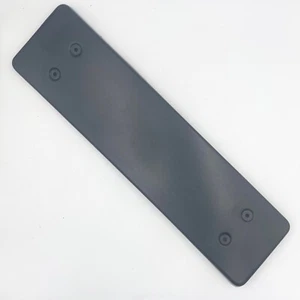 Genuine Volkswagen 1C0807287K Front License Plate Holder Bracket Satin Black - Picture 1 of 3