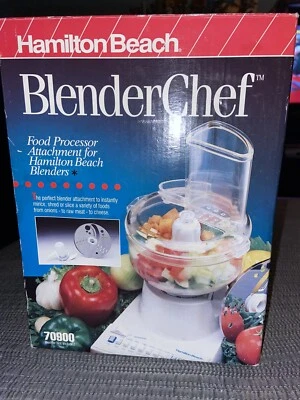 Hamilton Beach Blender Chef Food Processor ATTACHMENT Only 70900 NEW Sealed - Image 1 of 4