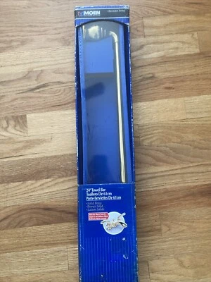 Полотенце для ванной MOEN Decorator Series из цельной латуни 24 дюйма Y4724PB - Изображение 1 из 4