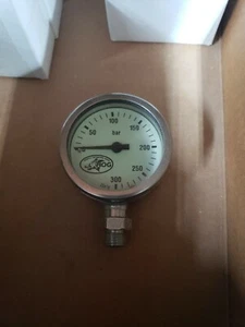 Hog 2" BAR White guage for Scuba Diving and Cave Diving BRAND NEW - Picture 1 of 1