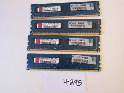 Kingston 4x2Gb=8Gb PC3-10600 1333Mhz DDR3 Desktop Memory RAM (4295) - Image 1 of 2