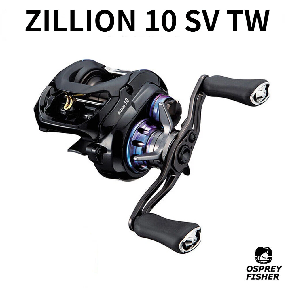 Daiwa Zillion 10 SV TW Baitcasting Fishing Reel 10:1 High Speed