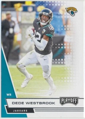 Dede Westbrook - Jacksonville Jaguars - 2020 Playoff Football - Base - #64 - Image 1 of 2