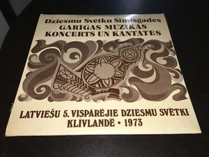 Dziesmu Svetku Simtsgades GARIGAS MUZIKAS UN KANTATES 2 LP Lettisch SELTEN VERSIEGELT - Bild 1 von 2