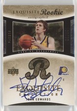 2004-05 Exquisite Collection Level 2 Gold /54 John Edwards #80 Rookie Auto RC