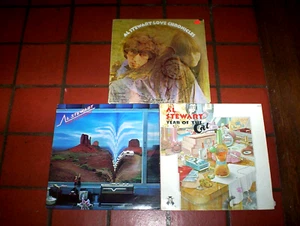 AL STEWART ( 3 ) VINYL LP lot: YEAR OF THE CAT / TIME PASSAGES / LOVE CHRONICLE - Picture 1 of 1