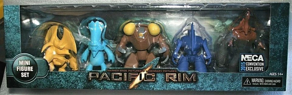 Neca Pacific Rim 2015 Convention Exclusive Chibi 5 Mini Figure Set - Image 1 of 1