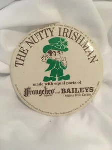Baileys The Nutty Irishman Frangelico Custom Drink Werbung Pin Button 1986 - Bild 1 von 2