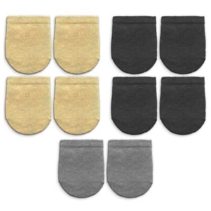 5 Pairs Women Half Socks Toe Toppers Liner Socks Invisible Toe Cover Socks - Picture 1 of 8