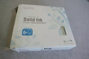 NUOVO originale Xerox 108R00746 ciano phaser 8860 confezione da 5 inchiostro solido senza cartucce - Foto 1 di 5