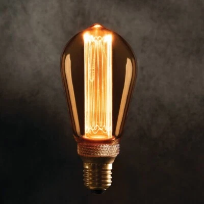Vintage Decorative E27 ST64 Light Bulb Filament Retro Light Bulb Lamp Hanging - Image 1 of 4