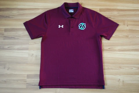 HANNOVER 96 GERMANY FOOTBALL POLO SHIRT JERSEY TRIKOT SIZE MENS MEDIUM RARE Cover