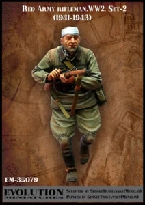 Evolution EM-35079 1/35 Soviet Soldier in Fight 1941-43 - Foto 1 di 2