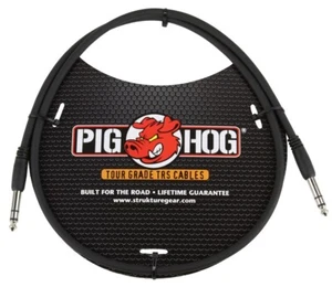 Pig Hog 3ft 1/4 Inch TRS to 1/4 Inch TRS Instrument Cable - Picture 1 of 1