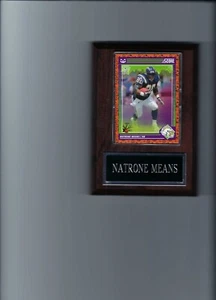 NATRONE MEANS PLAQUE SAN DIEGO CHARGERS FOOTBALL NFL C - Picture 1 of 1