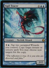 Sigil Tracer Morningtide NM Blue Rare MAGIC GATHERING CARD (ID# 210659) ABUGames