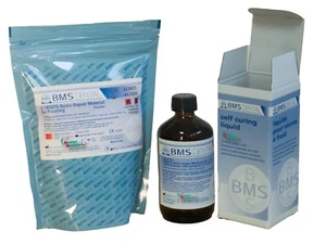 RESINA PER RIPARAZIONE PROTESI DENTALE A FREDDO 500G+250ML,ODONTOTECNICO,DENTIST - Foto 1 di 1