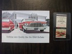 1960 Desoto Small Brochure & Matchbook Cover - Mint Original Condition