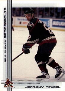 2000-01 BAP Memorabilia Hockey #260 Jean-Guy Trudel RC